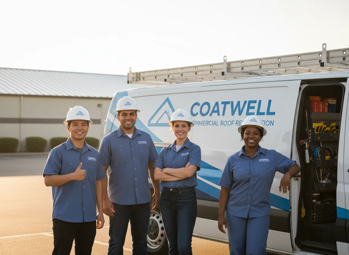 Commercial roof coating company in Utica, KS
